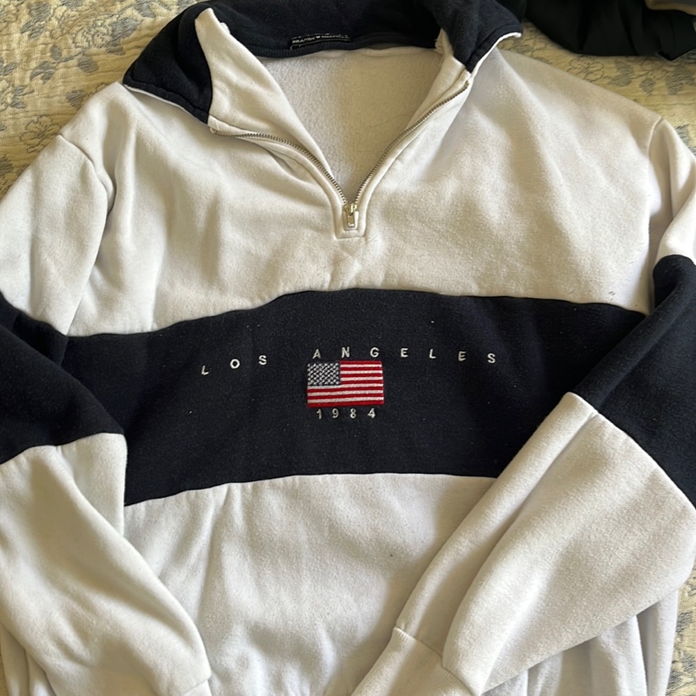 Quarter zip sweater